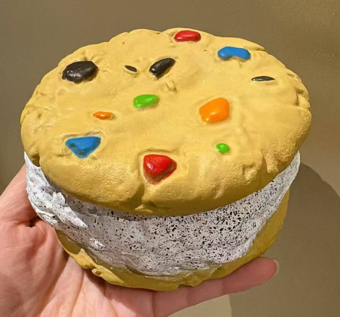 7700 Jumbo Rainbow Cookie Squishy