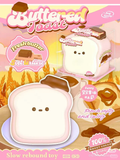 Buttered Zoey Toast Squishy
